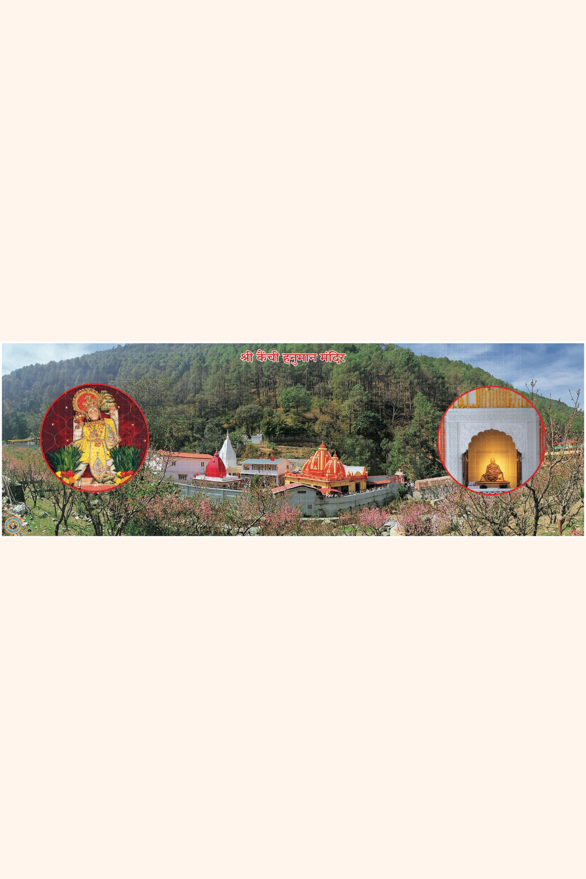 कैंची धाम पर्वत दृश्य