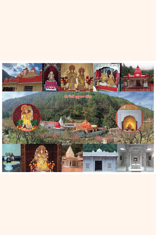 कैंची धाम मंदिर की मूर्तियाँ