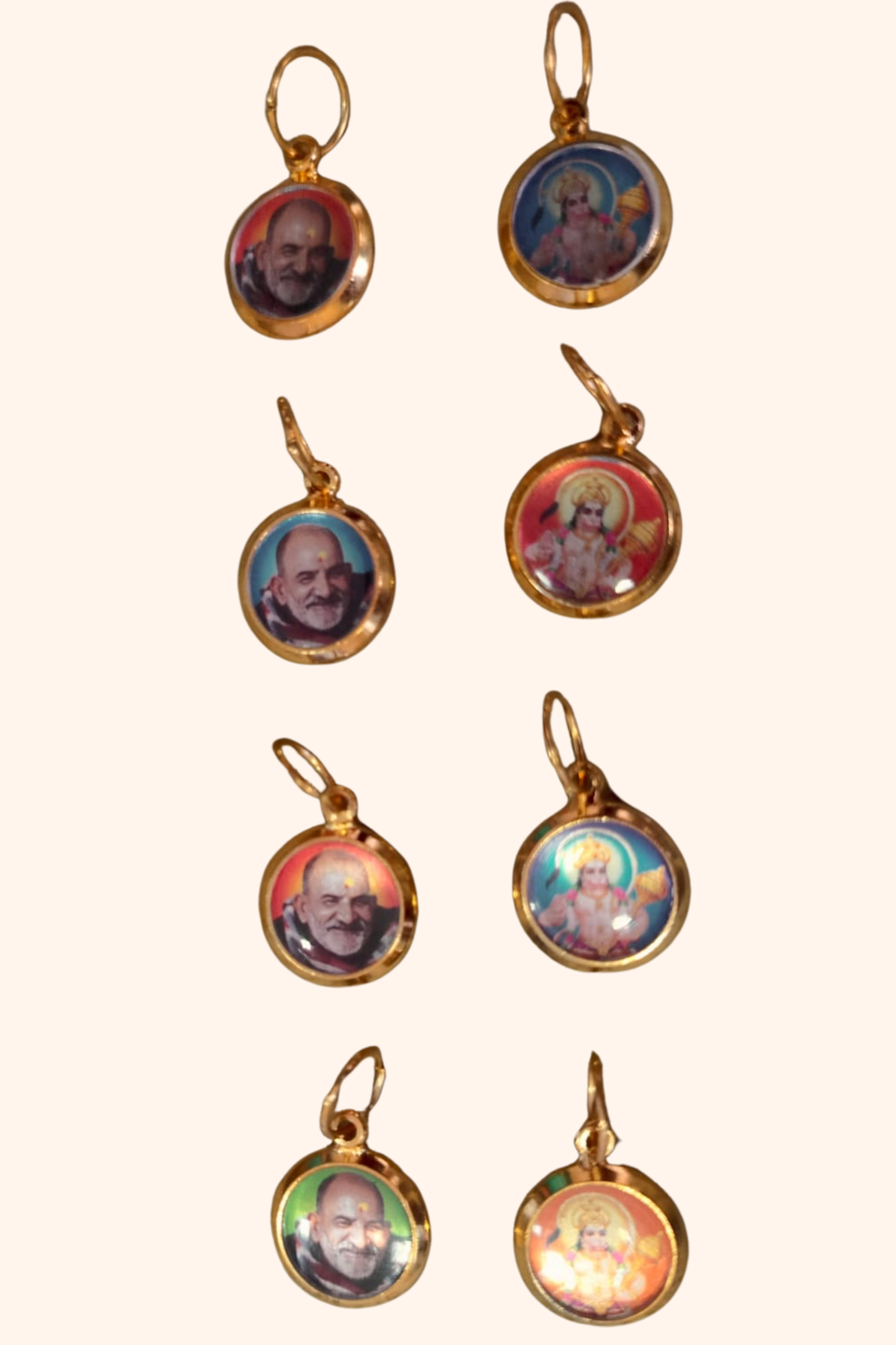 8 छोटे आकार के लॉकेट पैक